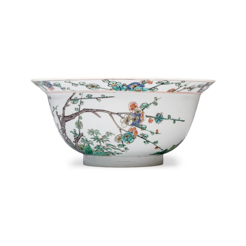 A Chinese famille verte 'Klapmuts' bowl - 图4