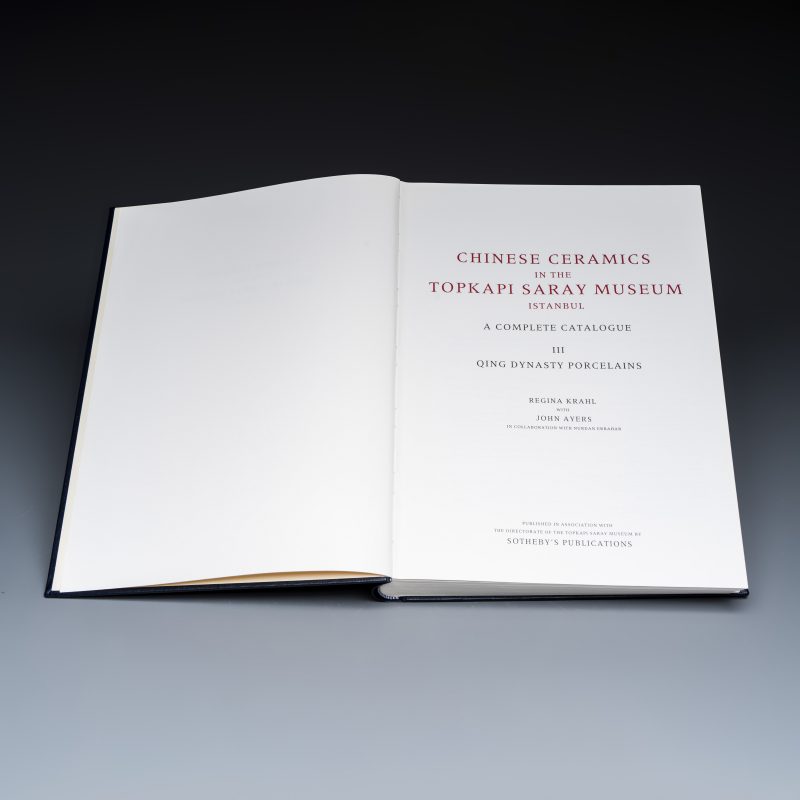Regina Krahl, John Ayers: Chinese Ceramics in the Topkapi Saray Museum, Istanbul: A Complete Catalogue, 3 volumes - 图26