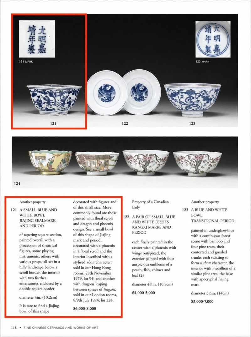 A Chinese blue and white square bowl with figural design - 图9