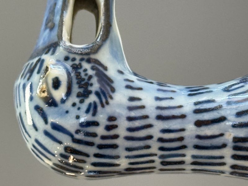 A Chinese blue and white 'Duck' incense burner - 图22