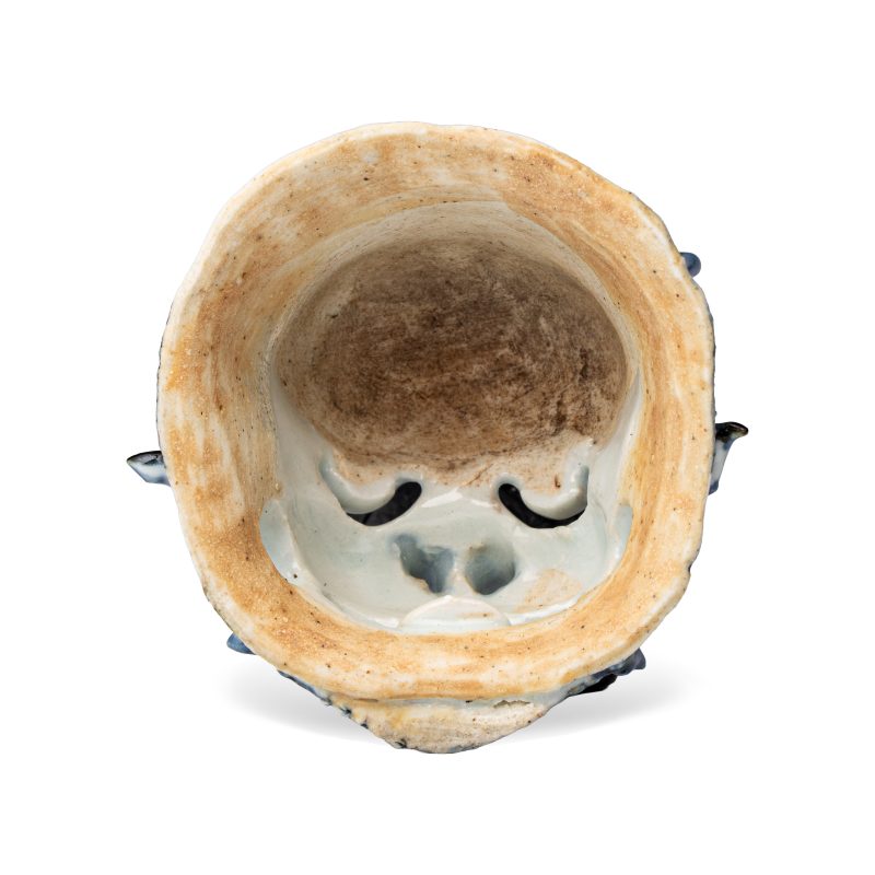 A Chinese blue and white 'Luduan' incense burner - 图7