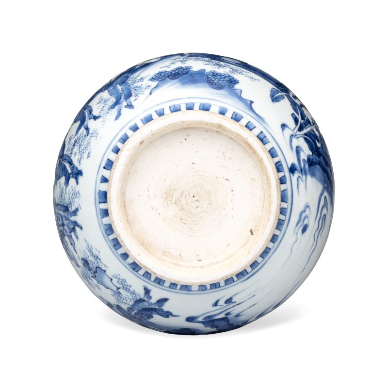 平升三級 | A rare Chinese blue and white 'Ping Sheng San Ji 平升三級' censer - 图7