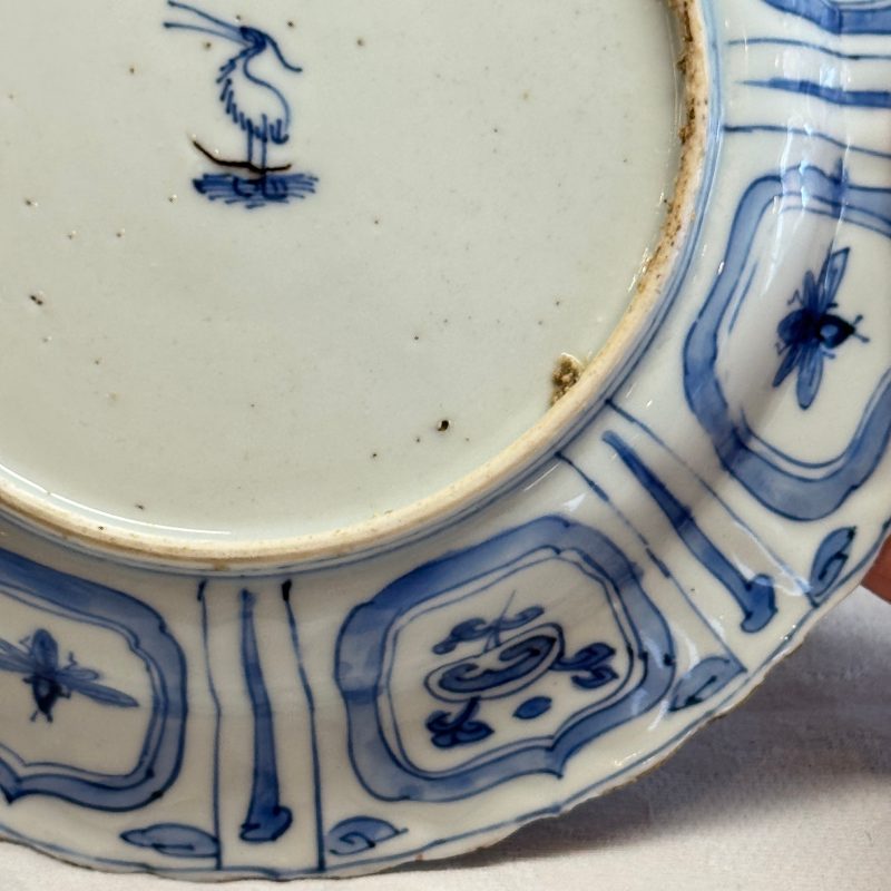 A Chinese blue and white 'Pair of Birds' plate - 图14