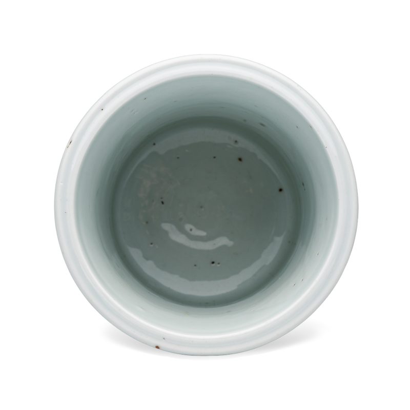 A Chinese blue and white 'Xi Xiang Ji' brushpot (Bitong) - 图6