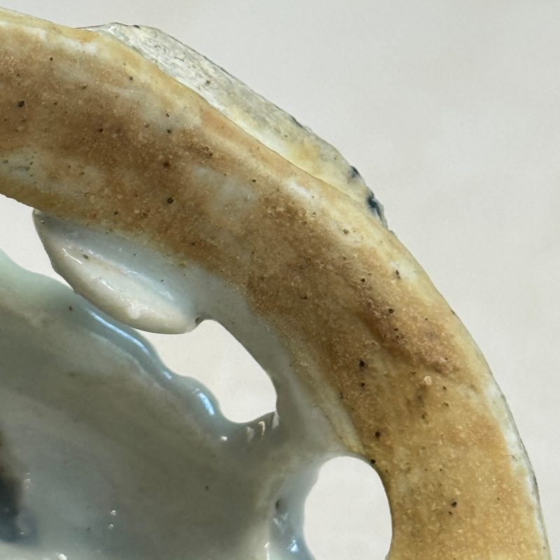 A Chinese blue and white 'Luduan' incense burner - 图21