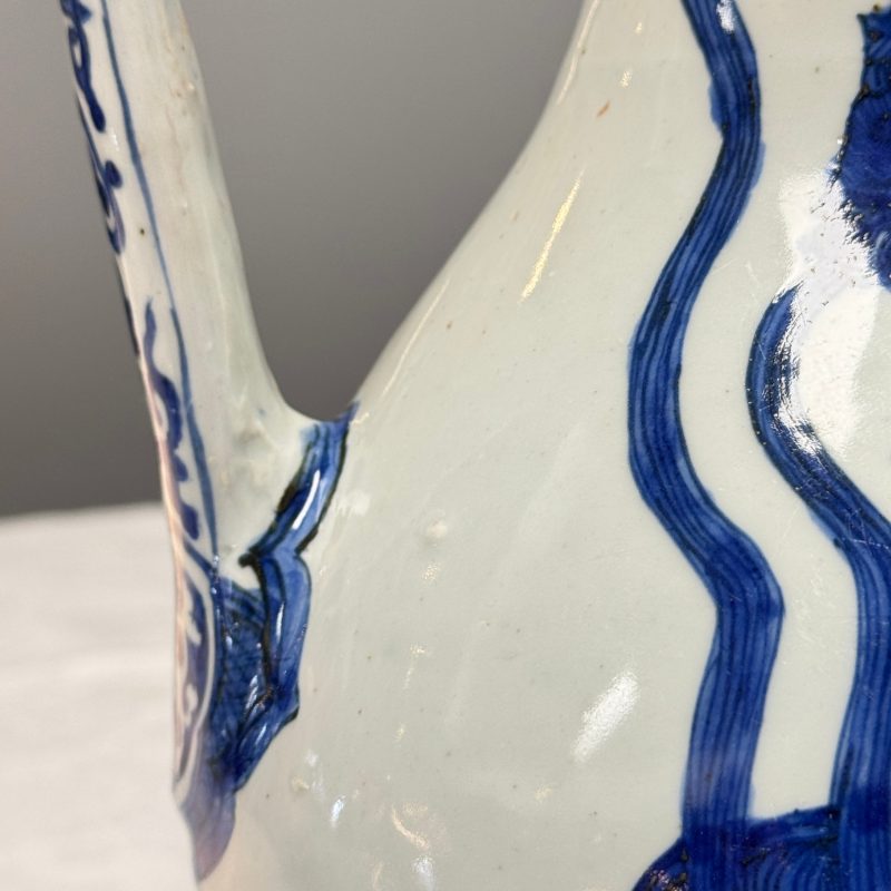 A Chinese blue and white 'Magic Fountain' ewer - 图19