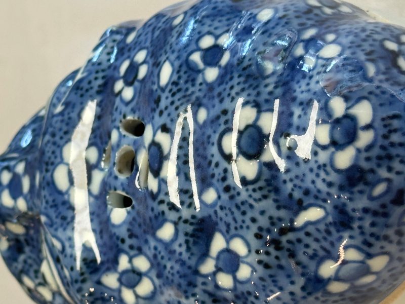 A rare Chinese blue and white ko-sometsuke 'Three-legged Toad' incense burner - 图16