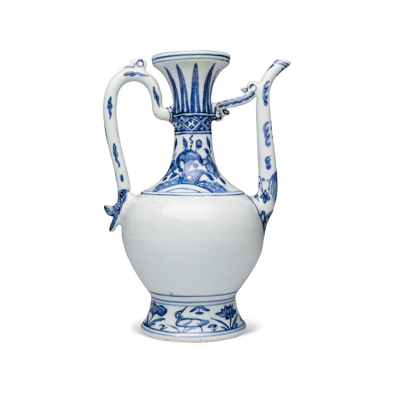 A Chinese blue and white ewer for the Persian market - 图4