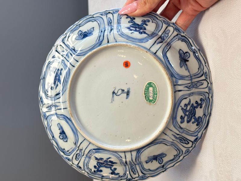 A Chinese blue and white 'Pair of Birds' plate - 图15