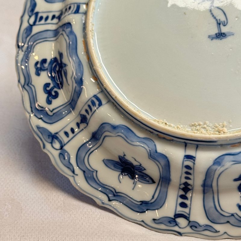 A Chinese blue and white 'Pheasants' plate - 图14