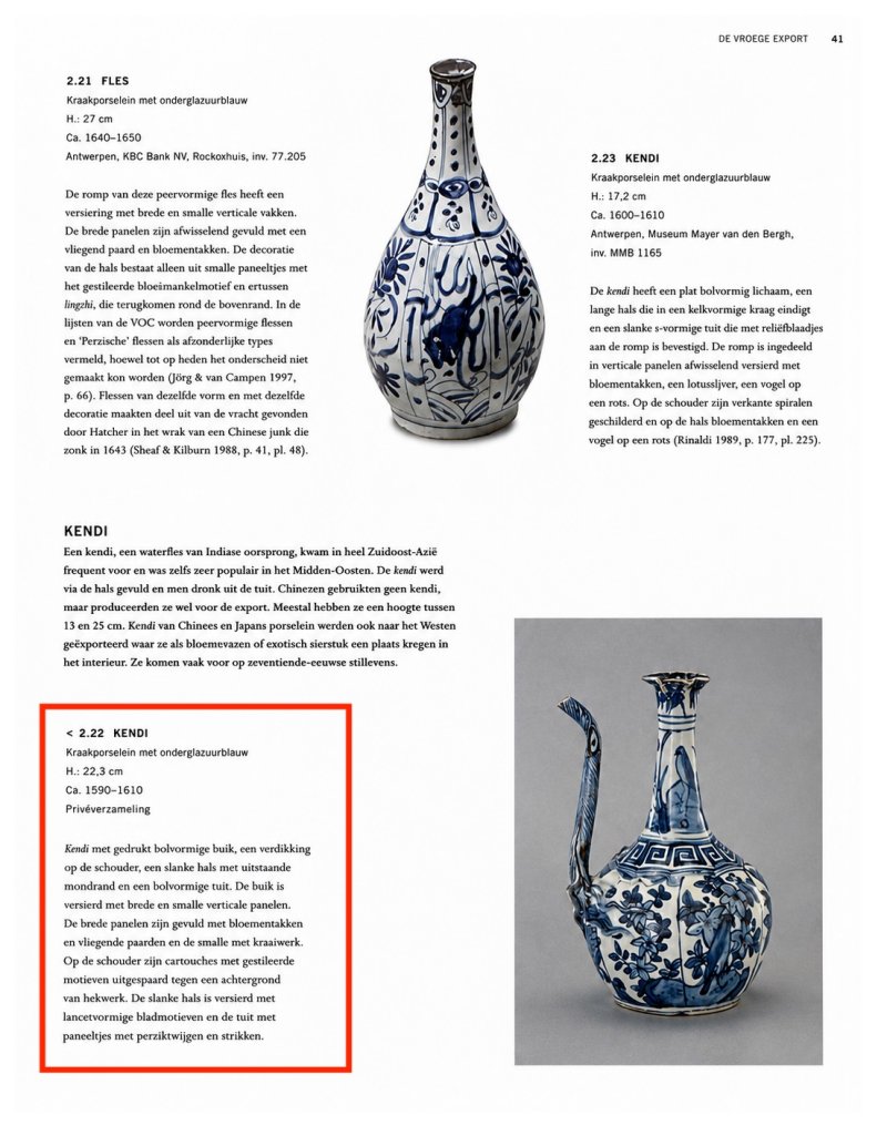 A Chinese blue and white 'Flying Horses' kendi - 图11