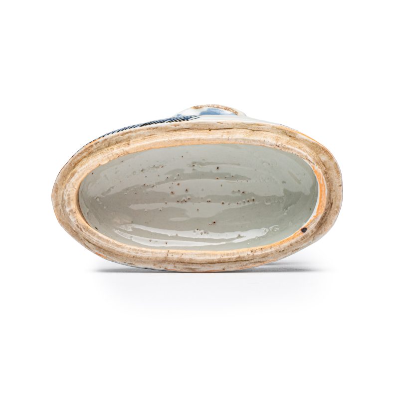 A Chinese blue and white 'Duck' incense burner - 图9