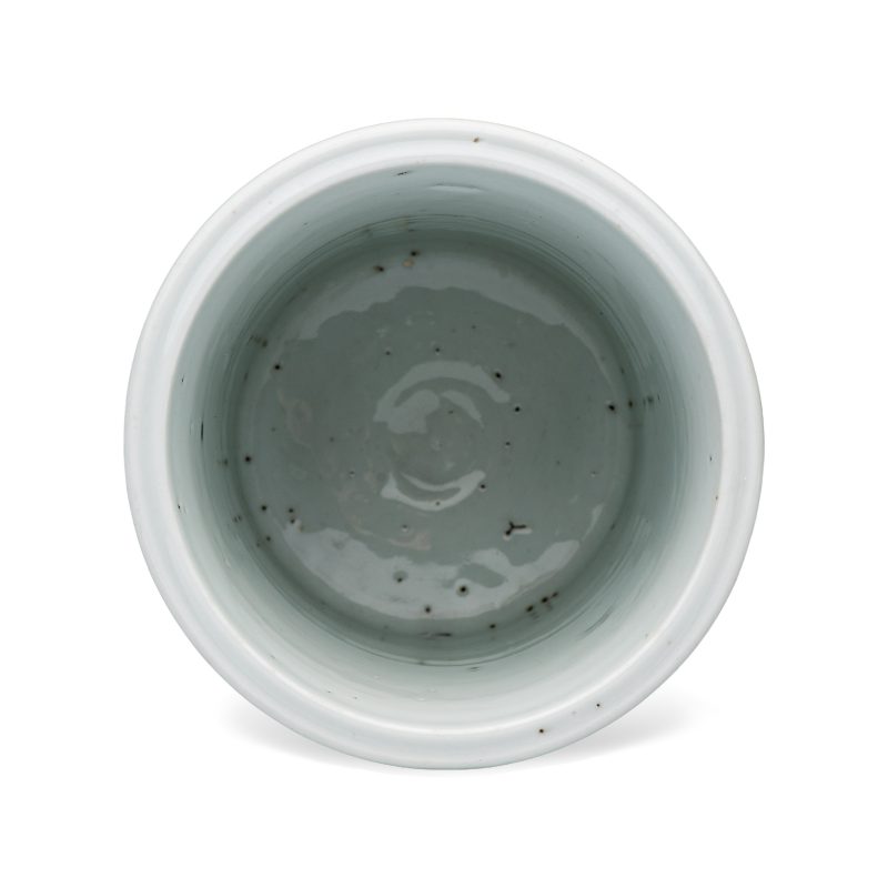 A Chinese blue and white 'Xi Xiang Ji' brushpot (Bitong) - 图5