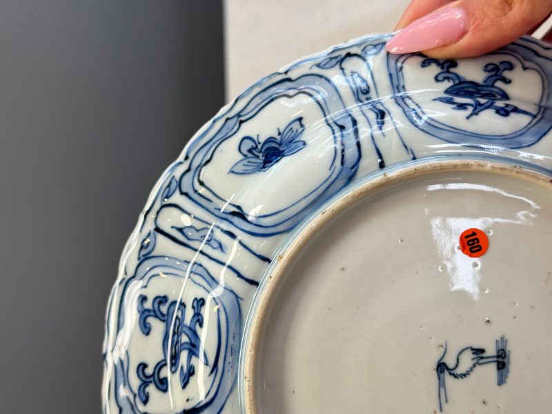 A Chinese blue and white 'Pair of Birds' plate - 图17