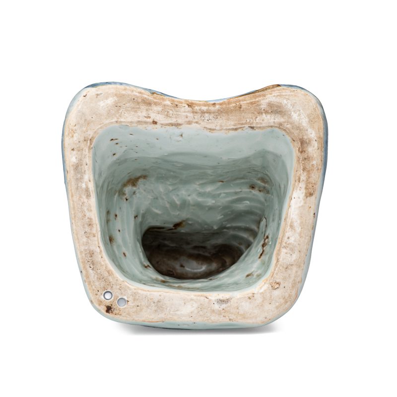 A Chinese blue and white seated figure of Wenchang - 图7