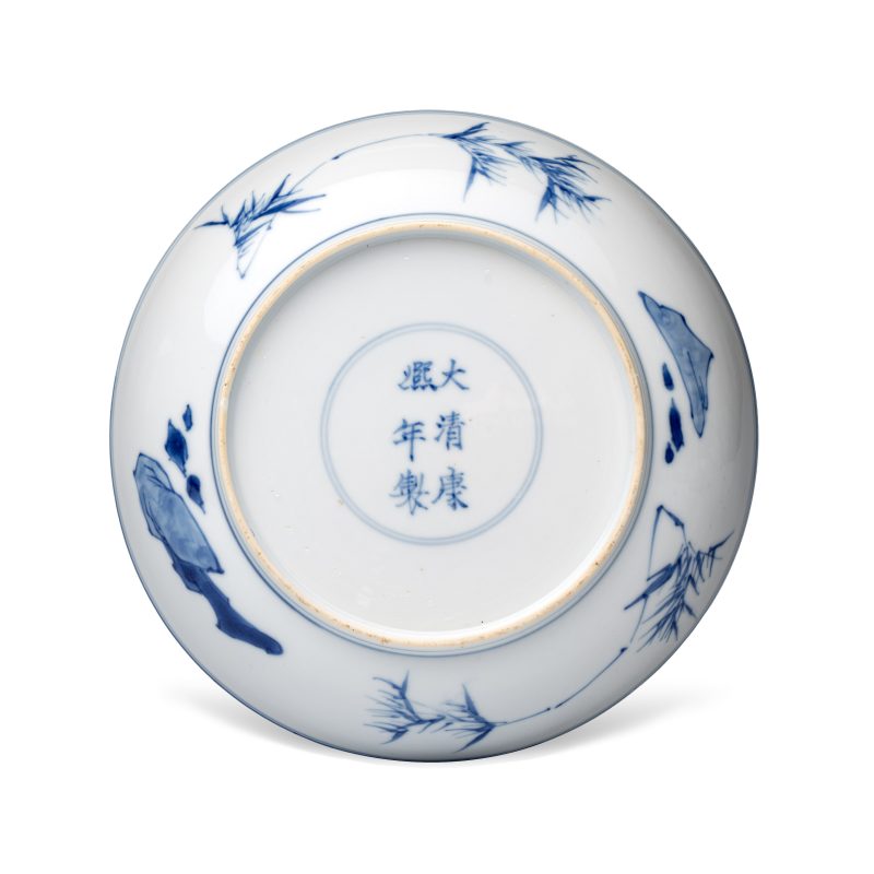 踏雪尋梅 | A pair of Chinese blue and white 'Ta Xue Xun Mei 踏雪尋梅' plates - 图2