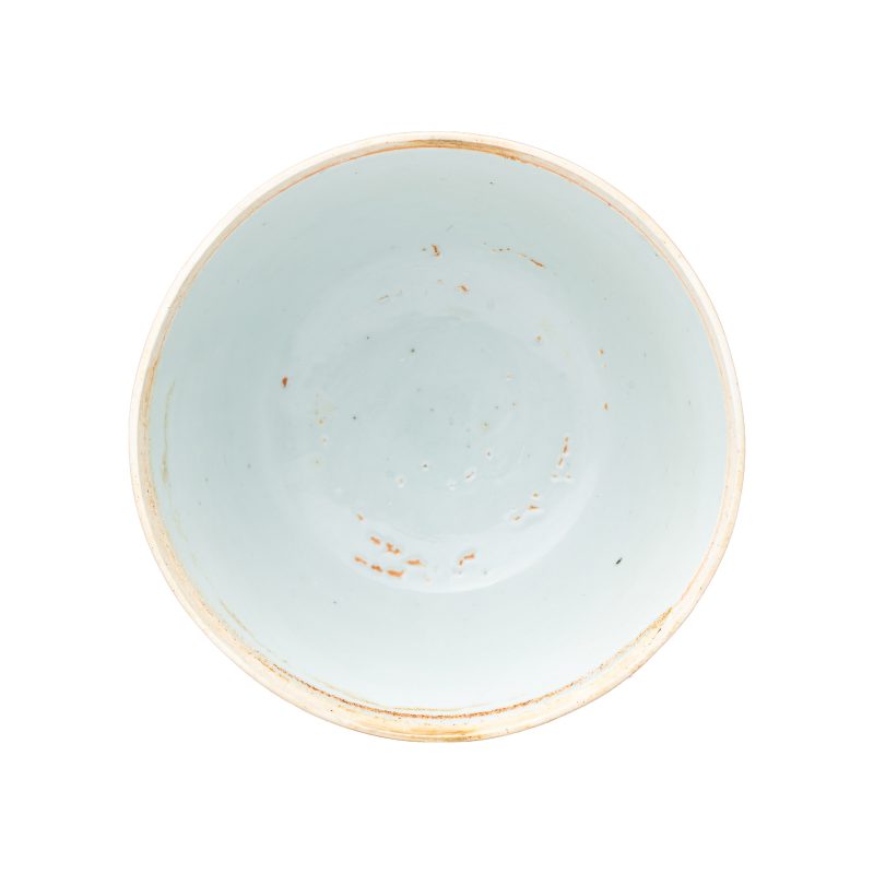 A Chinese blue and white 'Gallopping Flying Horses' bowl and cover - 图5