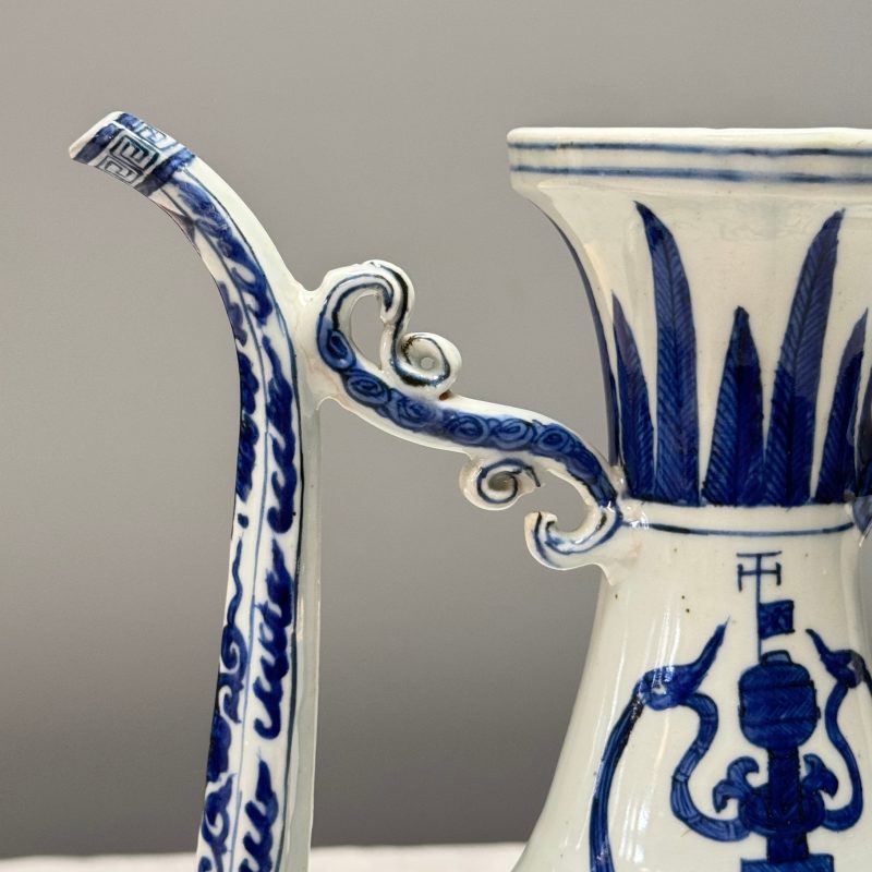 A Chinese blue and white 'Magic Fountain' ewer - 图12