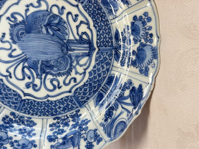 A Chinese blue and white 'Double Gourd' plate - 图6