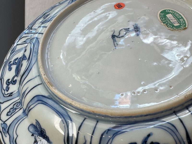 A Chinese blue and white 'Pair of Birds' plate - 图19