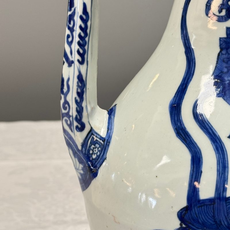 A Chinese blue and white 'Magic Fountain' ewer - 图13
