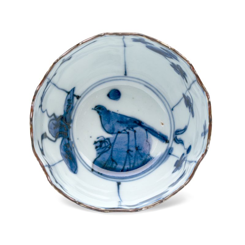 A rare Chinese blue and white stem cup - 图8