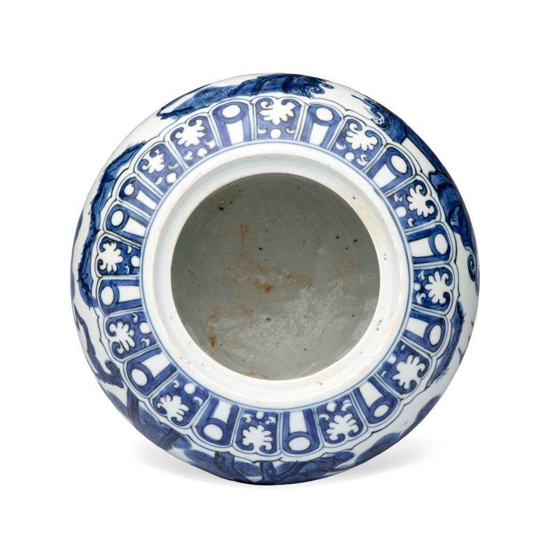 A rare Chinese blue and white weiqi jar - 图5