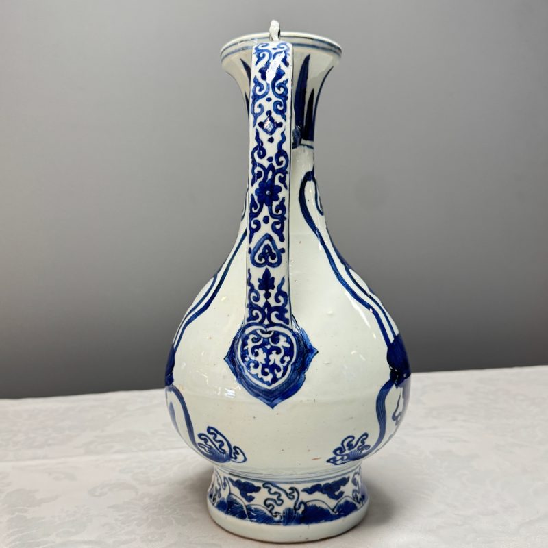 A Chinese blue and white 'Magic Fountain' ewer - 图15