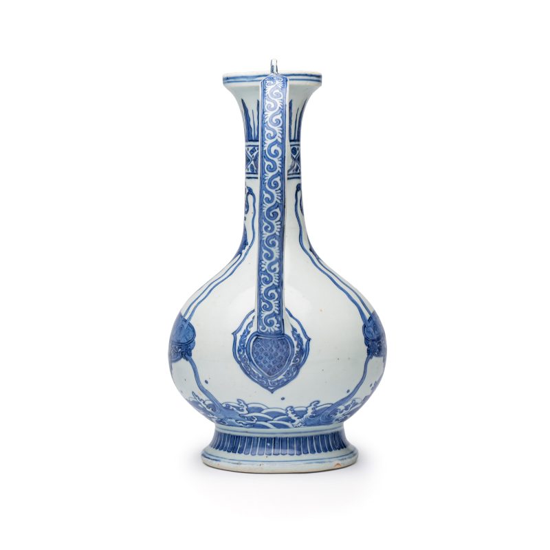 A Chinese blue and white 'Magic Fountain' ewer - 图3