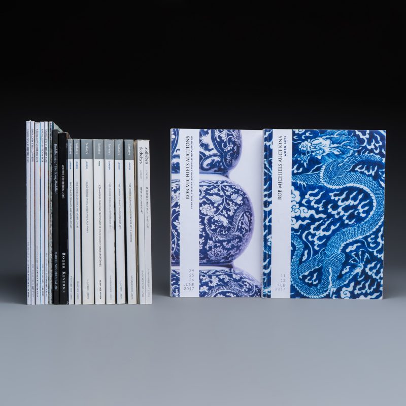 A varied collection of 20 auction and dealer catalogues on Asian Arts
