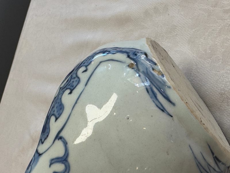 A Chinese blue and white 'Toad' ewer - 图25