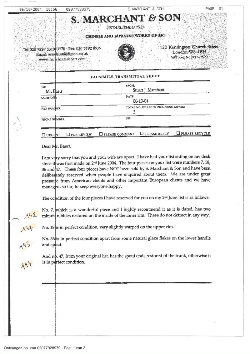 A Chinese blue and white 'Zun' vase with dragon and phoenix design - 图7