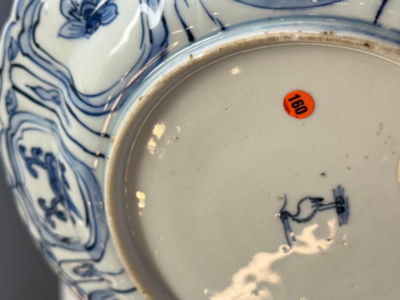 A Chinese blue and white 'Pair of Birds' plate - 图22