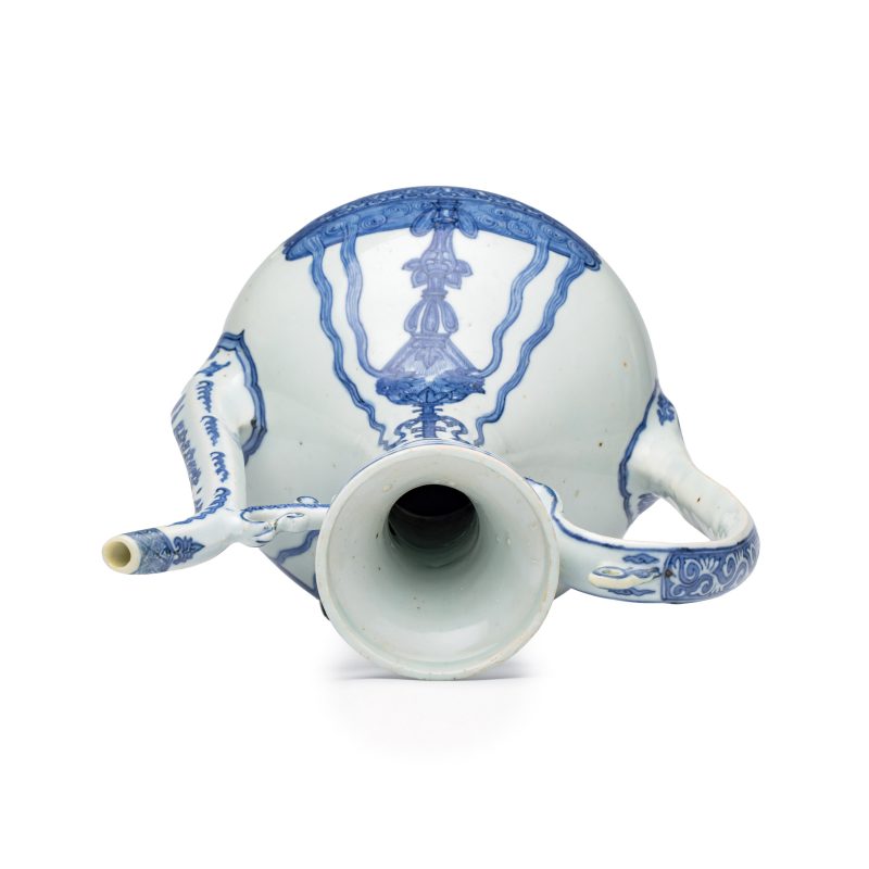 A Chinese blue and white 'Magic Fountain' ewer - 图6