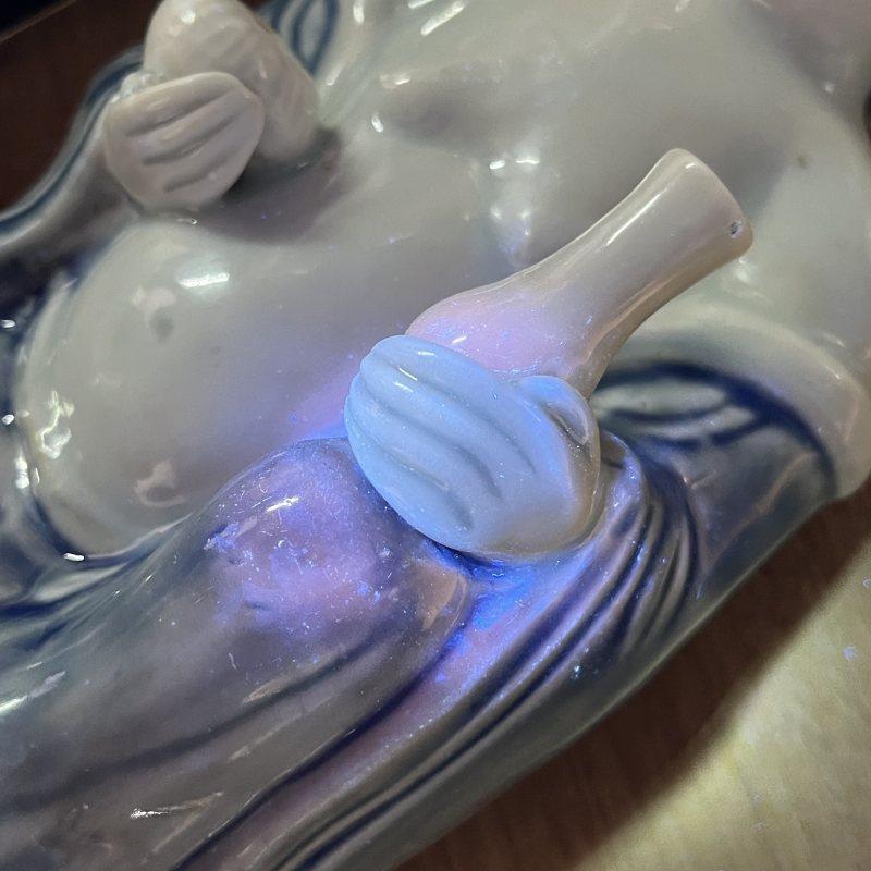 清早期青花人物造像 - 图13