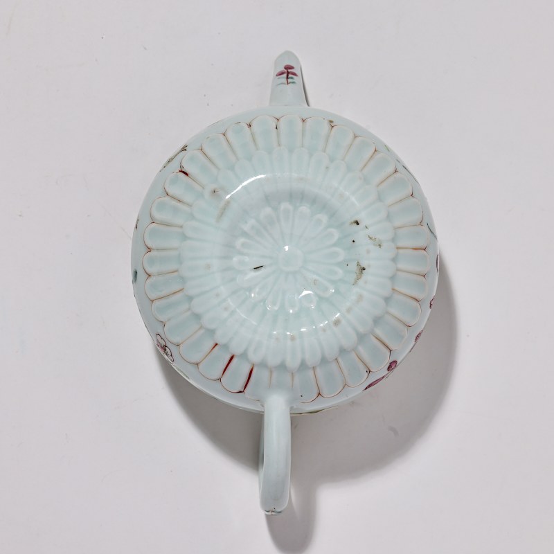 清雍正 粉彩菊花纹茶壶 - 图7