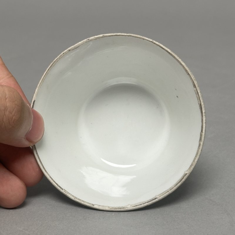 解放初 粉彩山水套杯一组 - 图18
