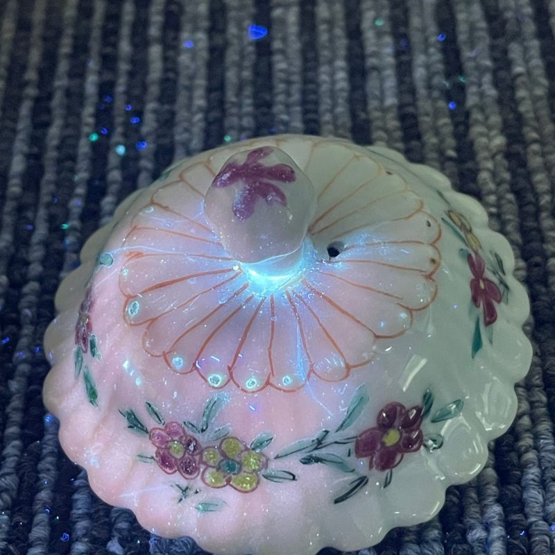 清雍正 粉彩菊花纹茶壶 - 图18