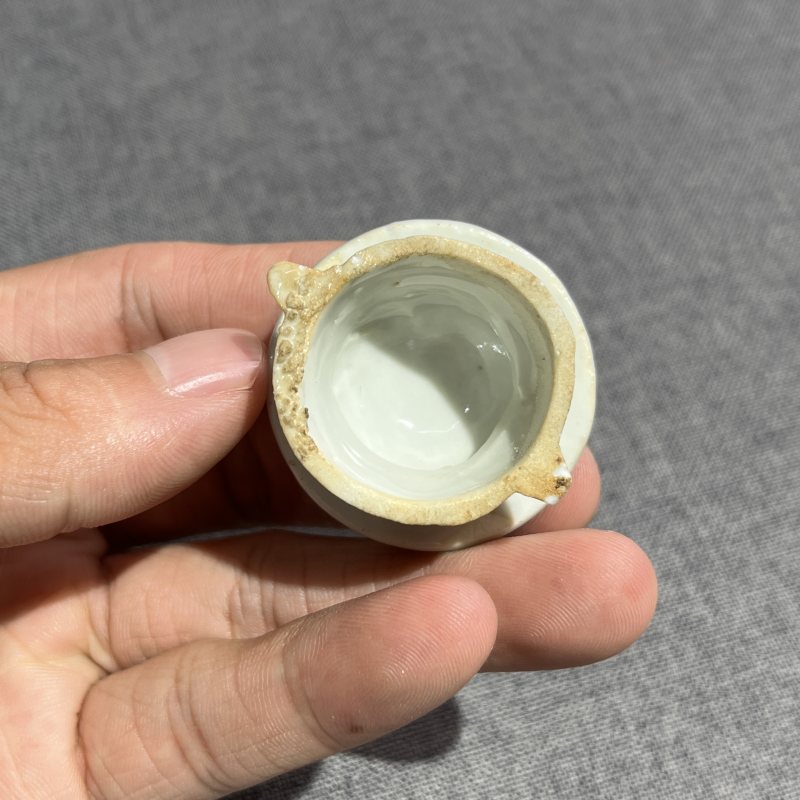 清中期青花冰梅茶壶 - 图7