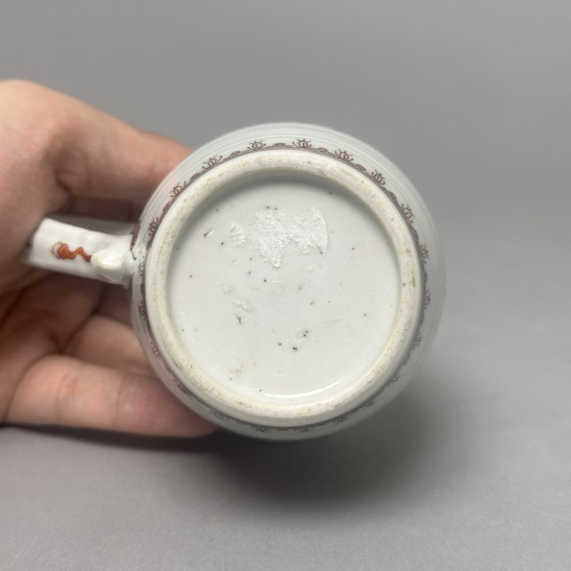 清乾隆 粉彩花卉把杯 - 图10