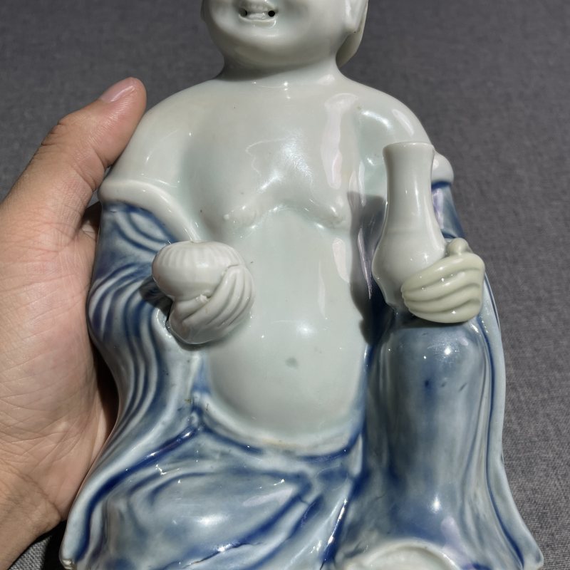 清早期青花人物造像 - 图5
