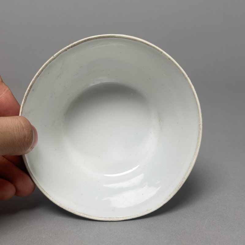 解放初 粉彩山水套杯一组 - 图33