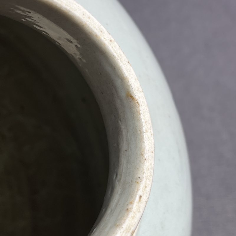 清顺治青花牧牛图罐 - 图17