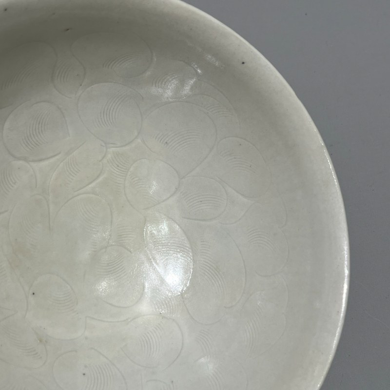 明代 湖田窑青白釉刻花大碗 - 图6