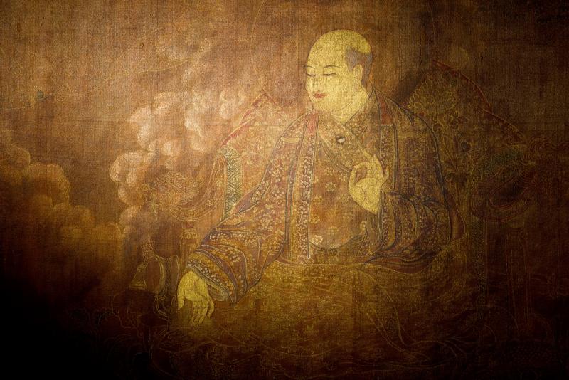 十六世纪 萨钦·贡嘎宁波唐卡 - 图2