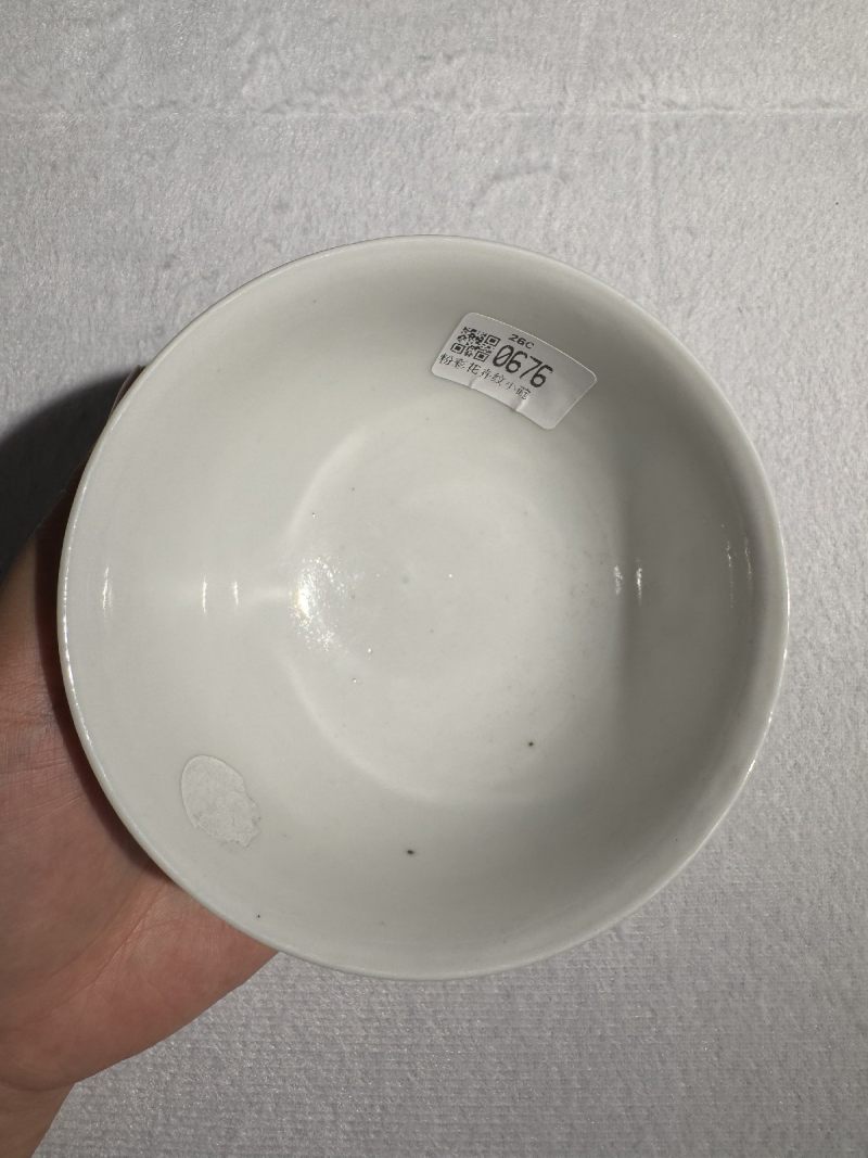 清光绪 粉彩花卉纹小碗 - 图17