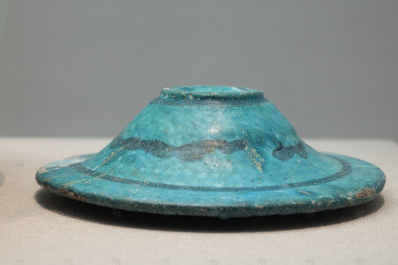 元（1271-1368） 磁州窑翠蓝釉黑彩龙凤纹罐及盖 - 图6