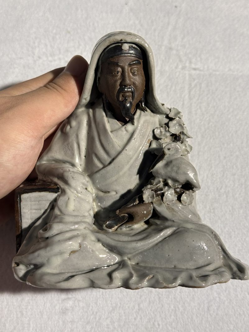 清 潘玉书制林和敬梅妻鹤子 - 图6