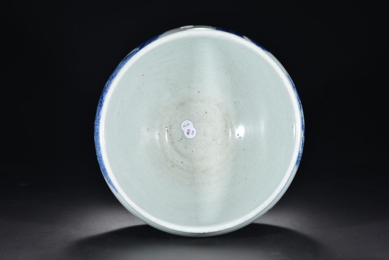 清 青花竹林七贤图净水炉 - 图6