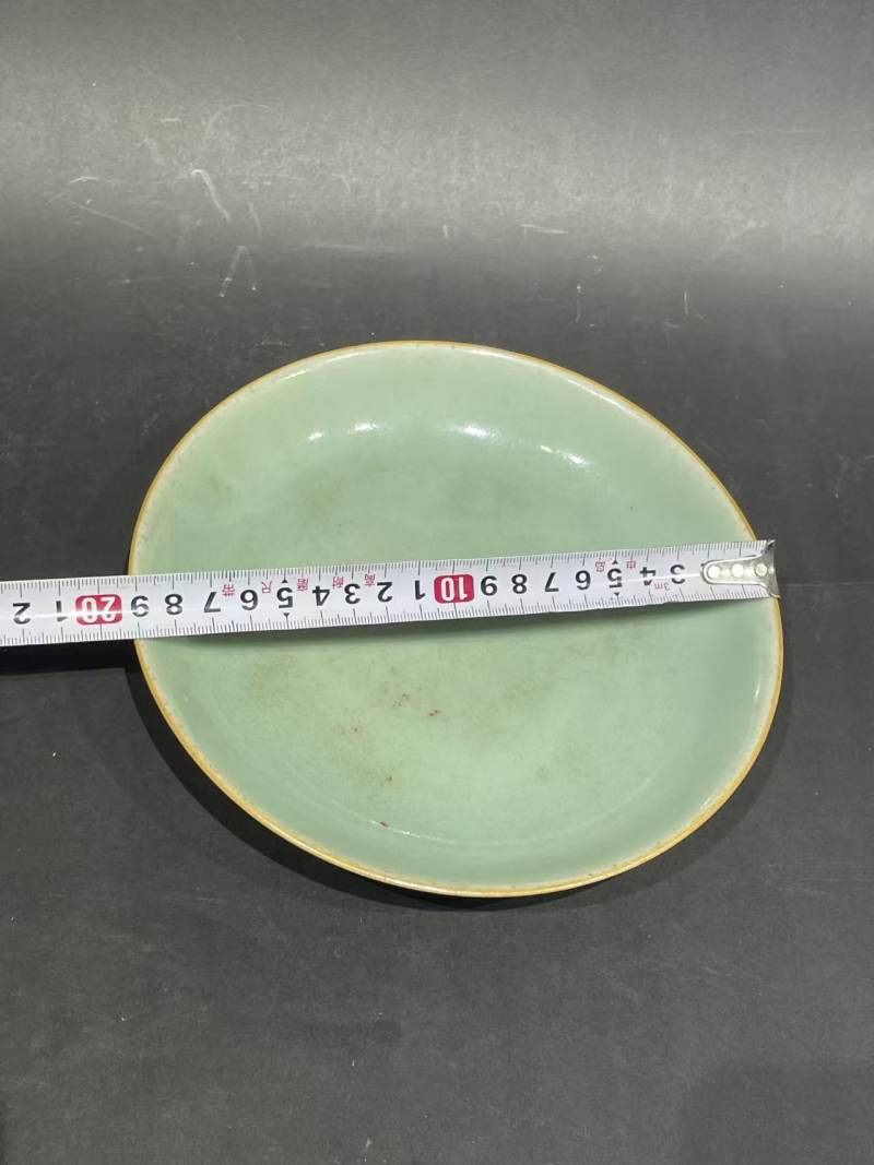 清豆青釉盘 - 图8